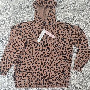 Leopard Print Hoodie